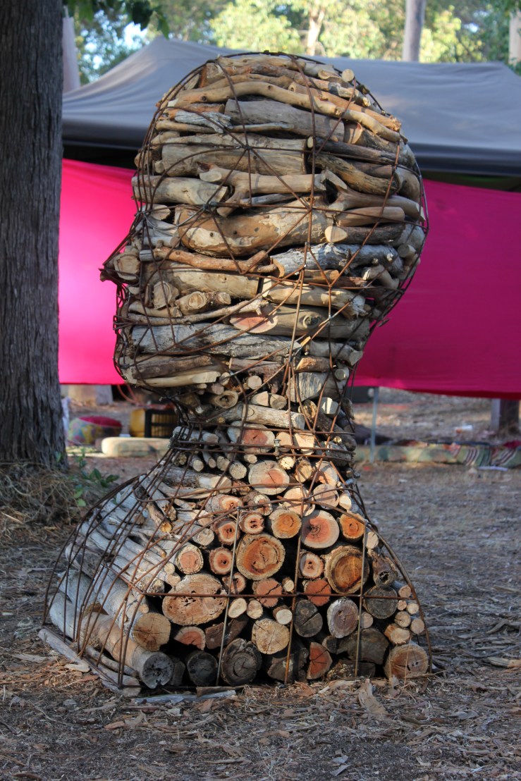 Head Stack pink background